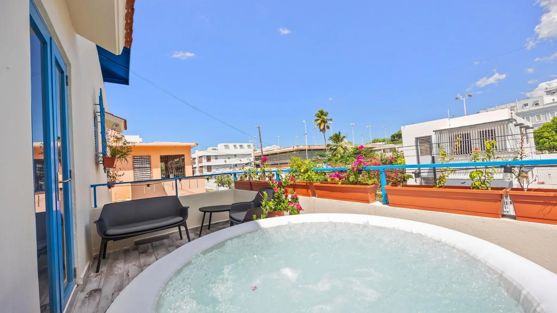 City-View Private Balcony Studio With Hot Tub Mm5 Σαν Χουάν 0*,