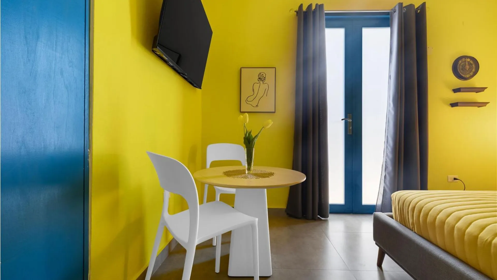 Daire City-View Private Balcony Studio With Hot Tub Mm5 San Juan