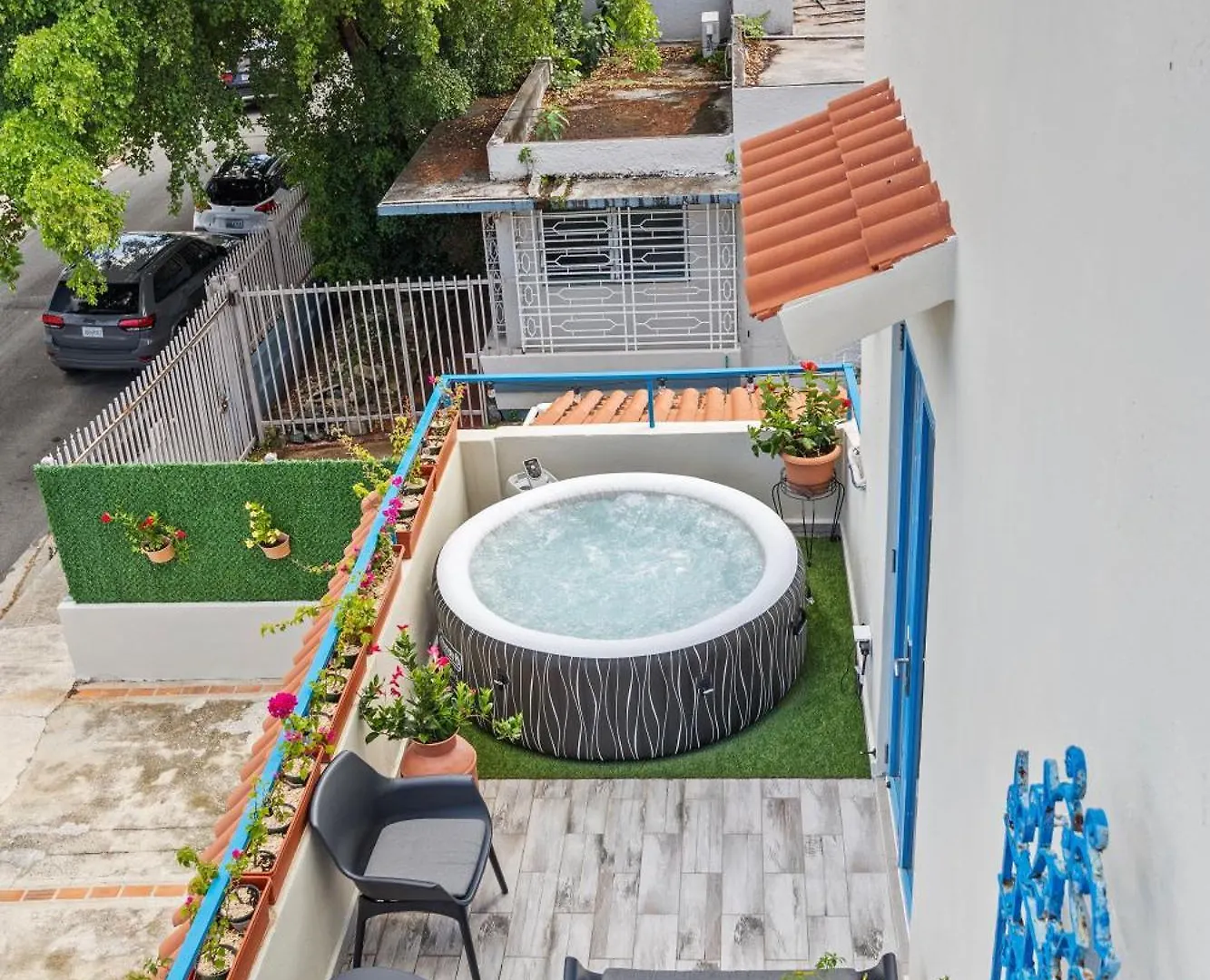 Daire City-View Private Balcony Studio With Hot Tub Mm5 San Juan Porto Riko